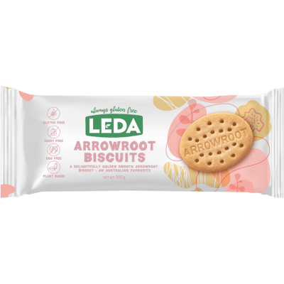 Leda Gluten Free Arrowroot Biscuits 205g