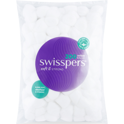 Swisspers Cotton Balls 200pk