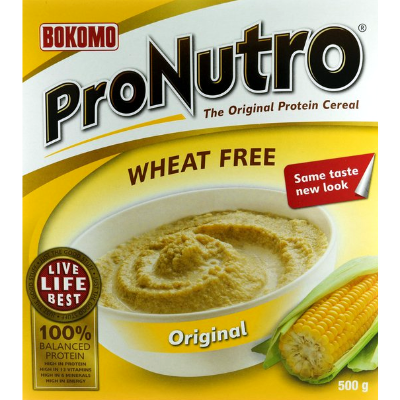 Bokomo ProNutro Wheat Free Original Protein Cereal 500g