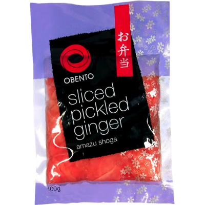 Obento Sliced Pickled Ginger 100g