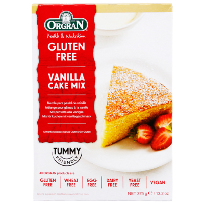 Orgran Gluten Free Vanilla Cake Mix 375g