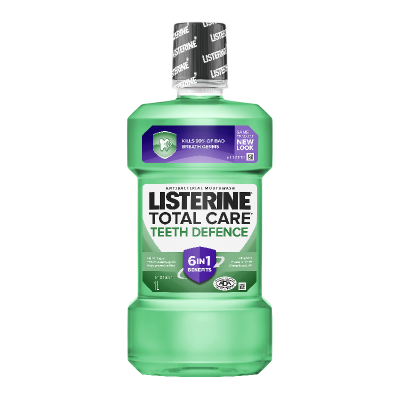 Listerine Total Care Teeth Defence Antibacterial Mouthwash 1l