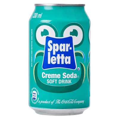 Sparletta Creme Soda Soft Drink 300ml