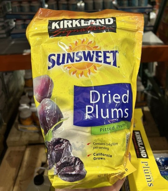 KIRKLAND SIGNATURE DRIED PLUMS (PRUNES) 1.58KG