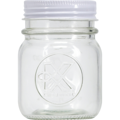 Kate's Kitchen Embossed Screw Top Jar 250ml 1pk