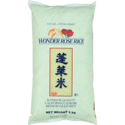 Wonder Rose Medium Rice 5kg – GoPotatoes