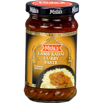 MIdas Lamb Kadai Curry Paste 300g