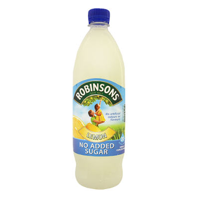 Robinsons Lemon No Added Sugar Cordial 1l