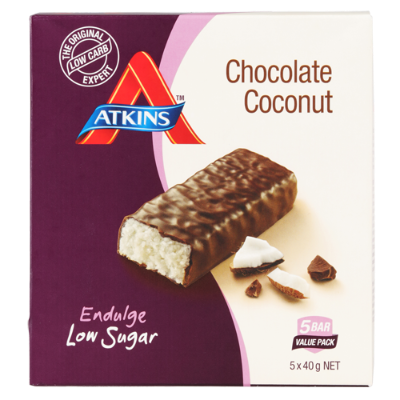Atkins Endulge Chocolate Coconut Bar 5pk