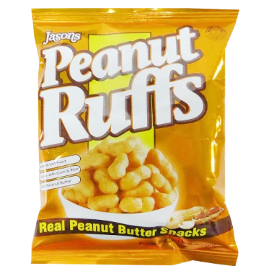 Jasons Peanut Ruffs Snacks 200g