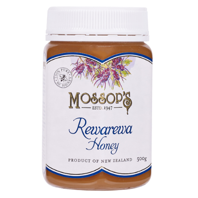 Mossop's Rewarewa Honey 500g