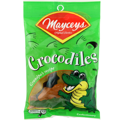 Mayceys Crocodiles 90g