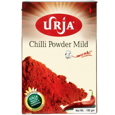 Urja Mild Chilli Powder 100g