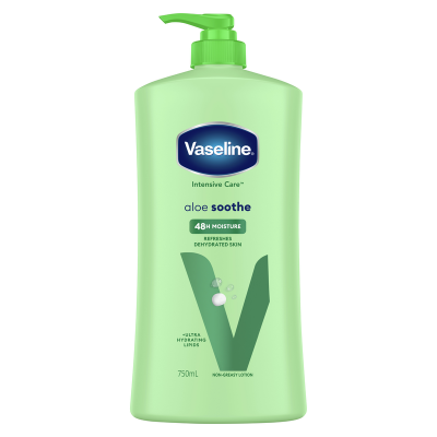 Vaseline Aloe Soothe Body Lotion 750ml