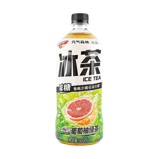 Genki  Forest Zesty Grapefruit Green Tea 900ml