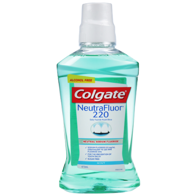 Colgate Neutrafluor 220 Alcohol Free Mouth Wash 473ml