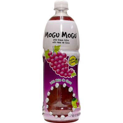 Mogu Mogu Grape Juice With Nate De Coco 1l