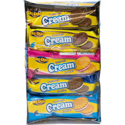Oki Doki Lunch Pack Cream Cookies 350g
