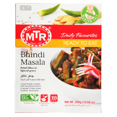 MTR Daily Favourites Ready To Eat Bhindi Masala 300g