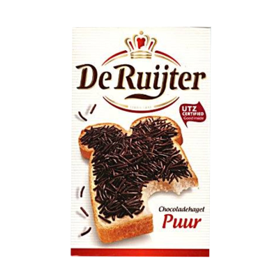 De Ruijter Dark Chocolate Hail 400g