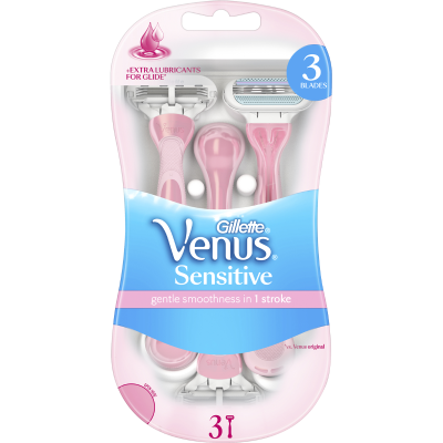 Gillette Venus Sensitive Razors 3pk