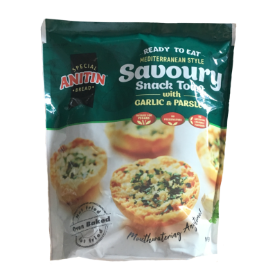 Anitin Garlic Parsley Savoury Snack Toast 150g