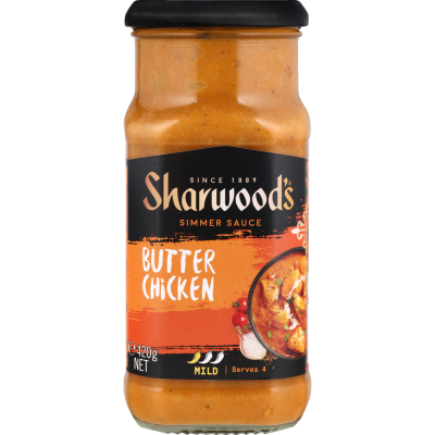 Sharwoods Butter Chicken Simmer Sauce 420g