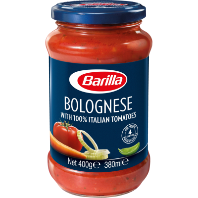 Barilla Bolognese Sauce With100% Italian Tomatoes 400g