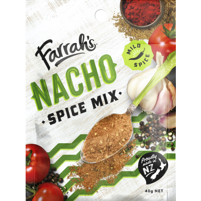 Farrah's Nacho Mild Spice Mix 40g