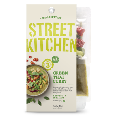 Street Kitchen Green Thai Curry Asian Curry Kit 285g