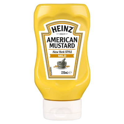 Heinz American Mild Mustard 220ml