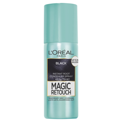 L'Oreal Paris Magic Retouch Black Instant Root Concealer Spray 75ml