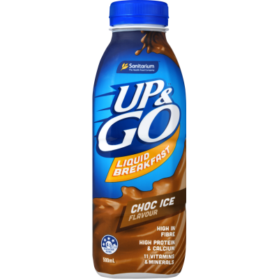 Sanitarium Up & Go Choc Ice Flavour Liquid Breakfast 500ml