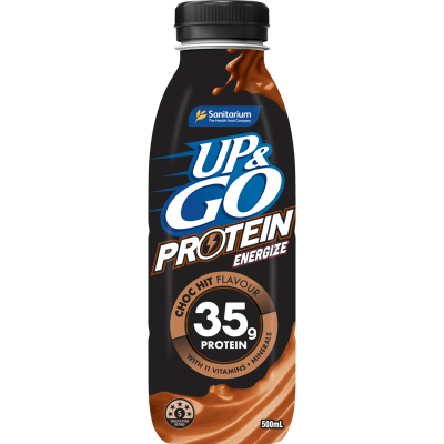 Sanitarium Up & Go Protein Energize Chocolate Liquid Breakfast 500ml