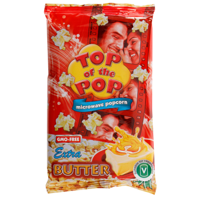 Top Of The Pop Extra Butter Popcorn 100g