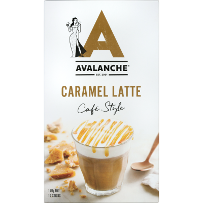 Avalanche Caramel Latte Coffee 10 x 16g