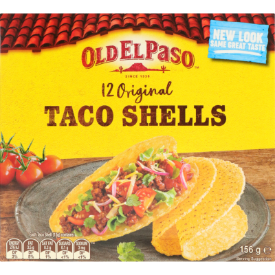 Old El Paso Original Taco Shells 12pk