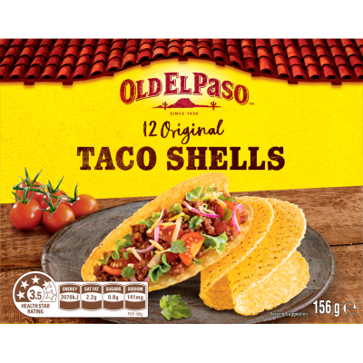 Old El Paso Original Taco Shells 12 x 13g