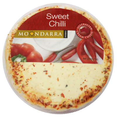 Moondarra Cheese Sweet Chilli Cream Cheese 200g