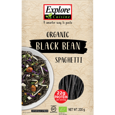 Explore Cuisine Organic Black Bean Spaghetti 200g