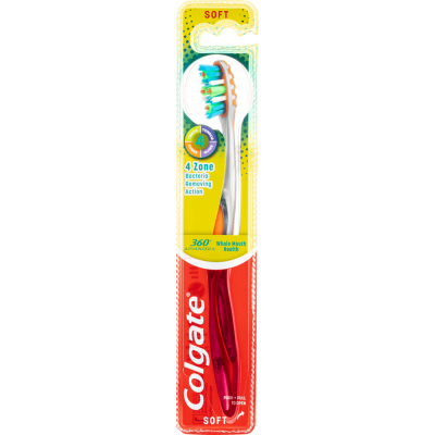 Colgate 360 Advanced Soft Toothbrush 1pk