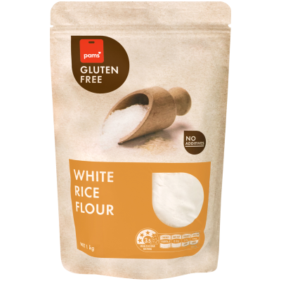 Pams Gluten Free White Rice Flour 1kg