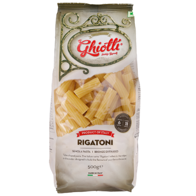 Ghiotti Rigatoni Pasta 500g