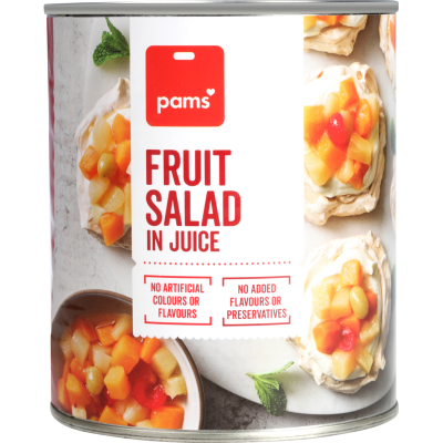 Pams Fruit Salad In Juice 820g