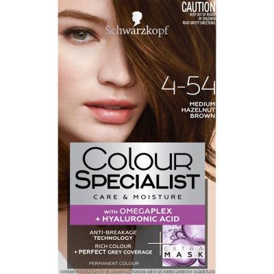 Schwarzkopf Colour Specialist Medium Hazel Brown 4.54 Hair Colour ea