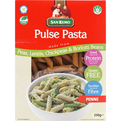 San Remo Penne Pulse Pasta 250g