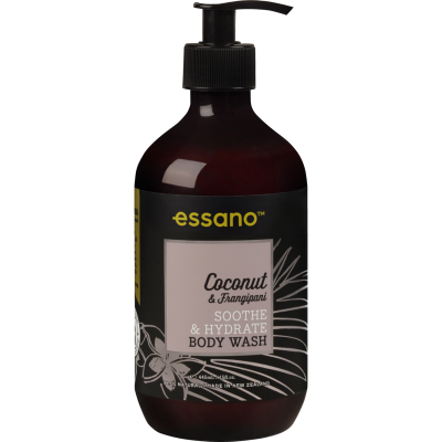 Essano Rosehip Coconut & Frangipani Soothe & Hydrate Body Wash 445ml