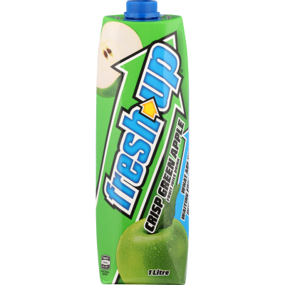 Fresh Up Crisp Green Apple Fruit Juice Drink 1000ml