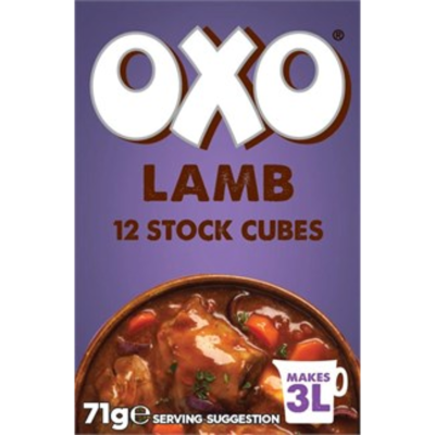 Oxo Lamb Stock Cubes 71g