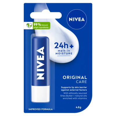 Nivea Original Care Lip Balm 4.8g